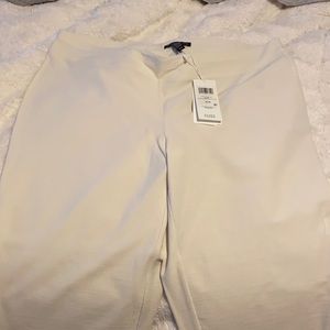 New w tags cream colored Eileen fisher pants